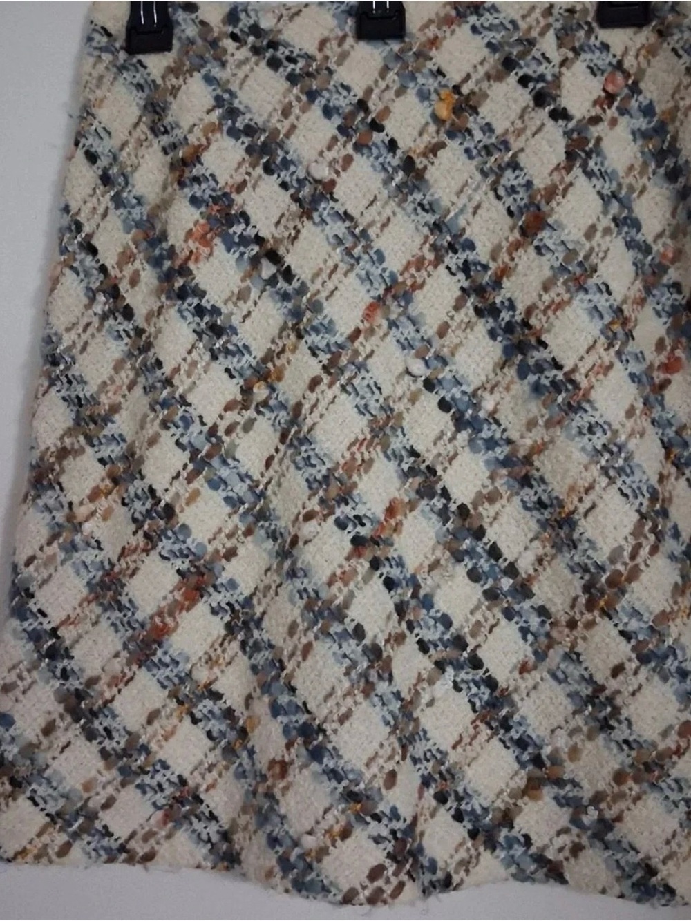 Talbots A-Line Skirt in Light Gray